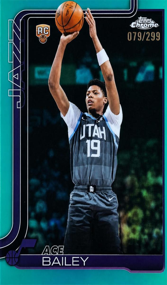 2025 Ace Bailey [Teal Refractor] #155