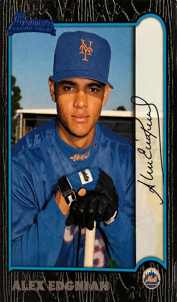 1999 Bowman Alex Escobar #214 card