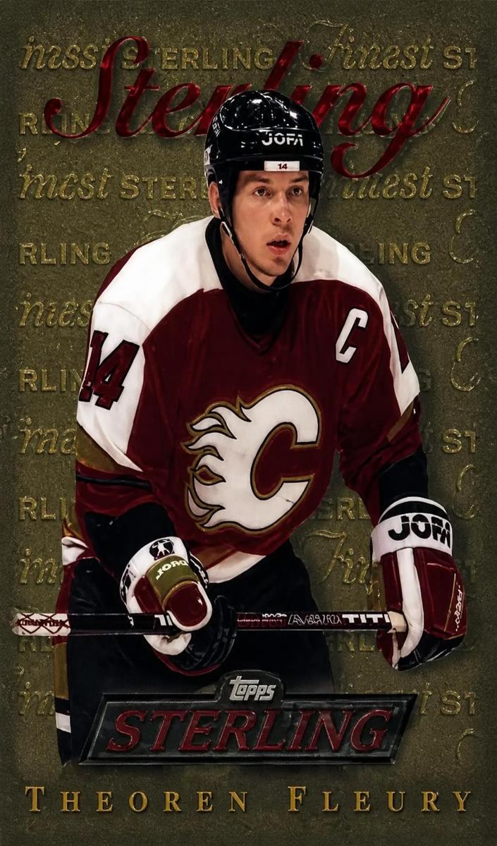 1995 Theoren Fleury #30