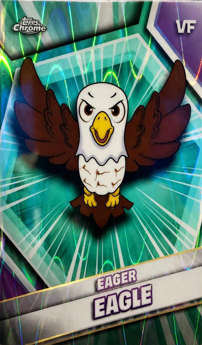 2026 Eager Eagle [Aqua RayWave Refractor] #76