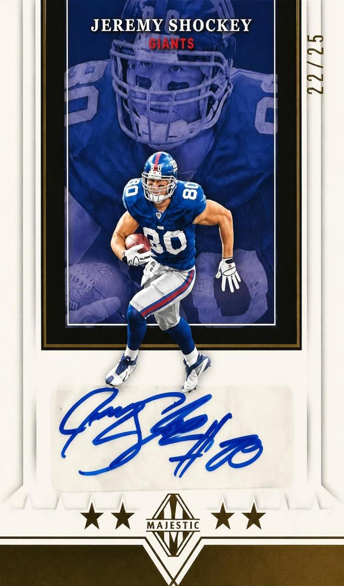 2018 Jeremy Shockey #ST2-JS