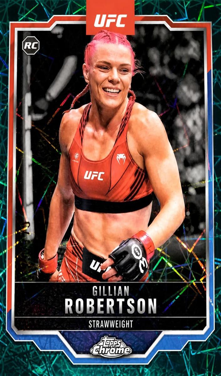 2025 Gillian Robertson [Teal Lazer Refractor] #158
