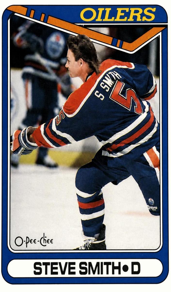 1990 O-Pee-Chee Steve Smith #368 card