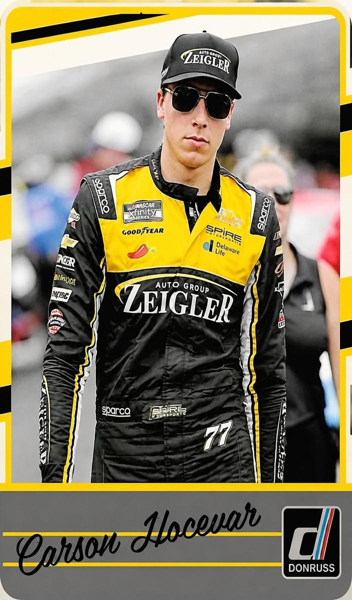 2026 Panini Donruss NASCAR Carson Hocevar #137 card