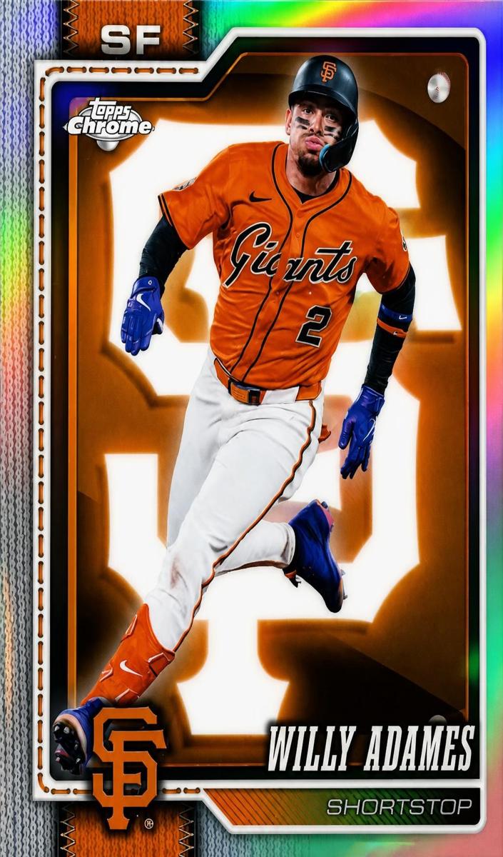 2026 Topps Chrome Willy Adames #140 card