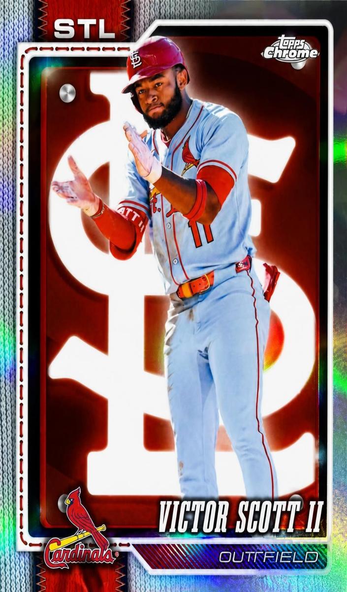 2026 Topps Chrome Victor Scott II #53 card