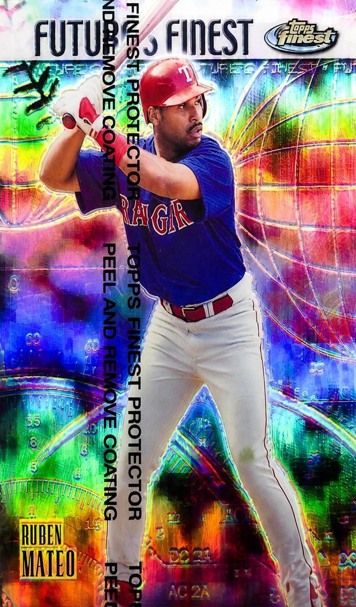 1999 Topps Finest Ruben Mateo #FF5 card