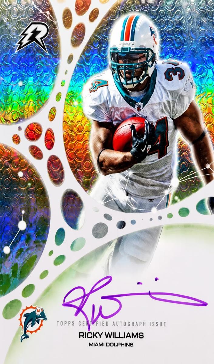 Ricky Williams 2025 Topps Resurgence Molecular Marks Football