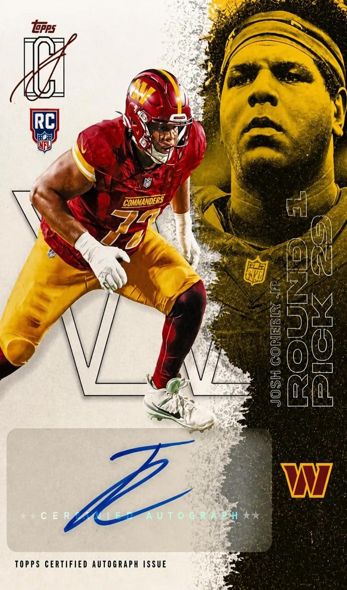 2025 Topps Signature Class Josh Conerly Jr. #226 card