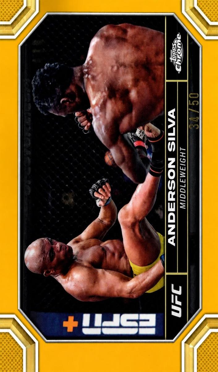 2024 Anderson Silva [Gold Refractor] #17