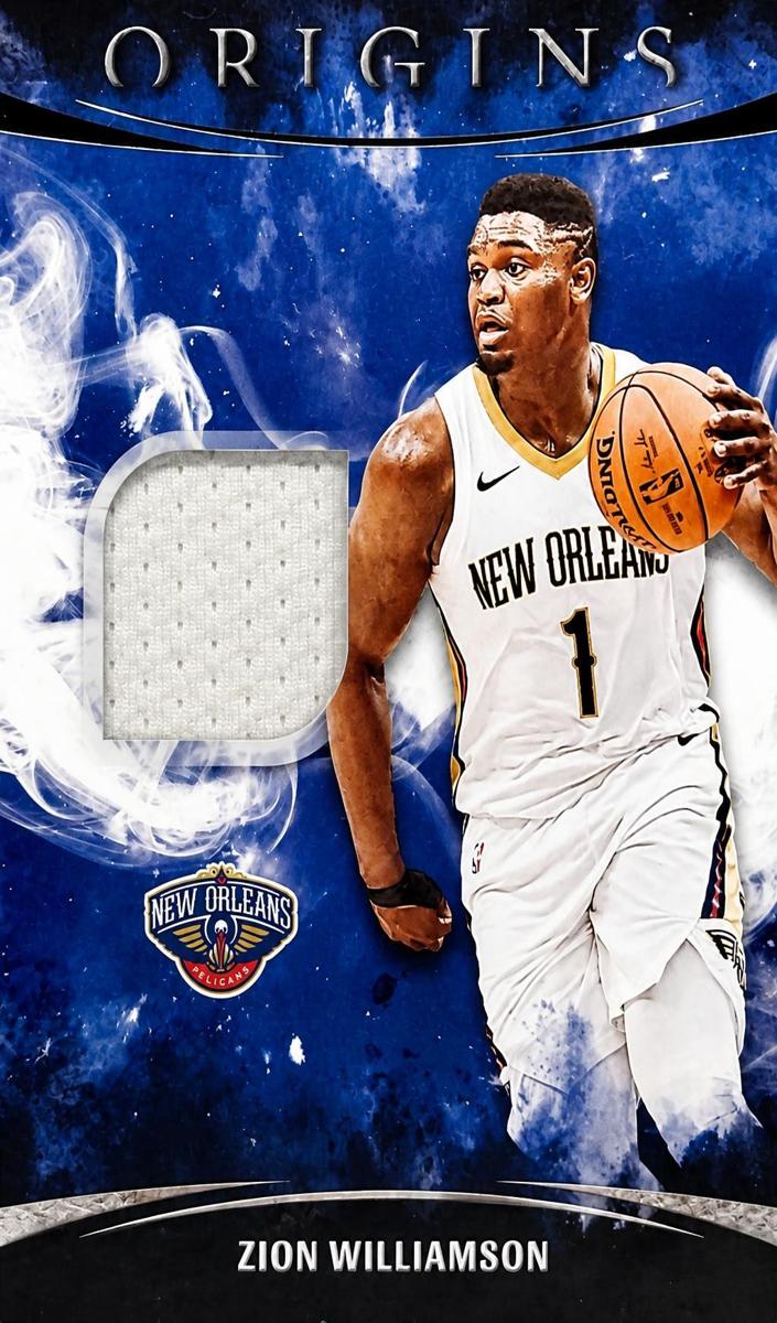 2021 Panini Origins Zion Williamson [Gold] #OM-JWL card