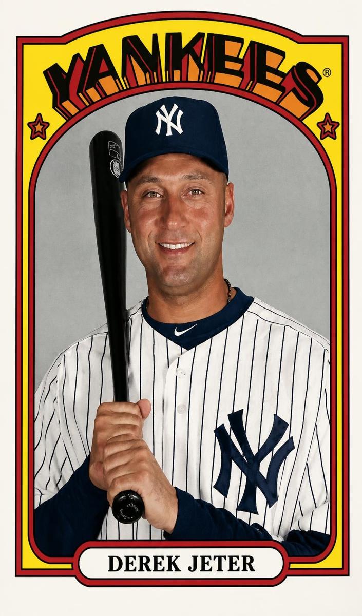 2013 Topps Archives Derek Jeter #38 card