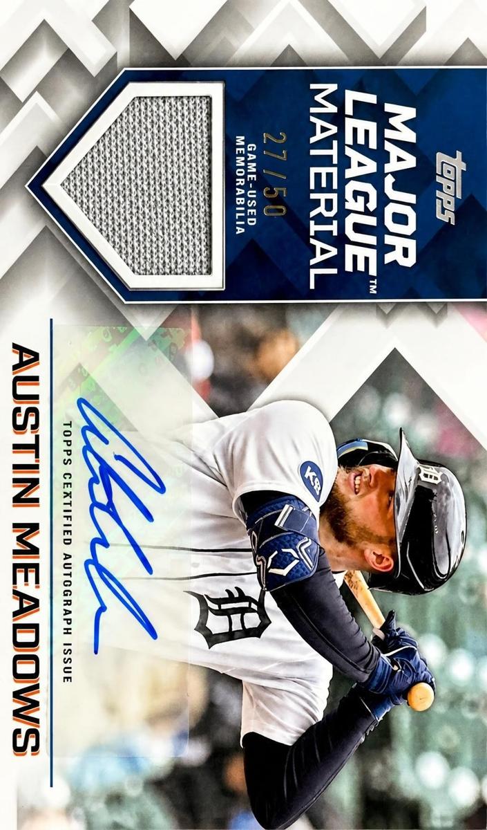 2022 Topps Update Austin Meadows #MLMA-AME card