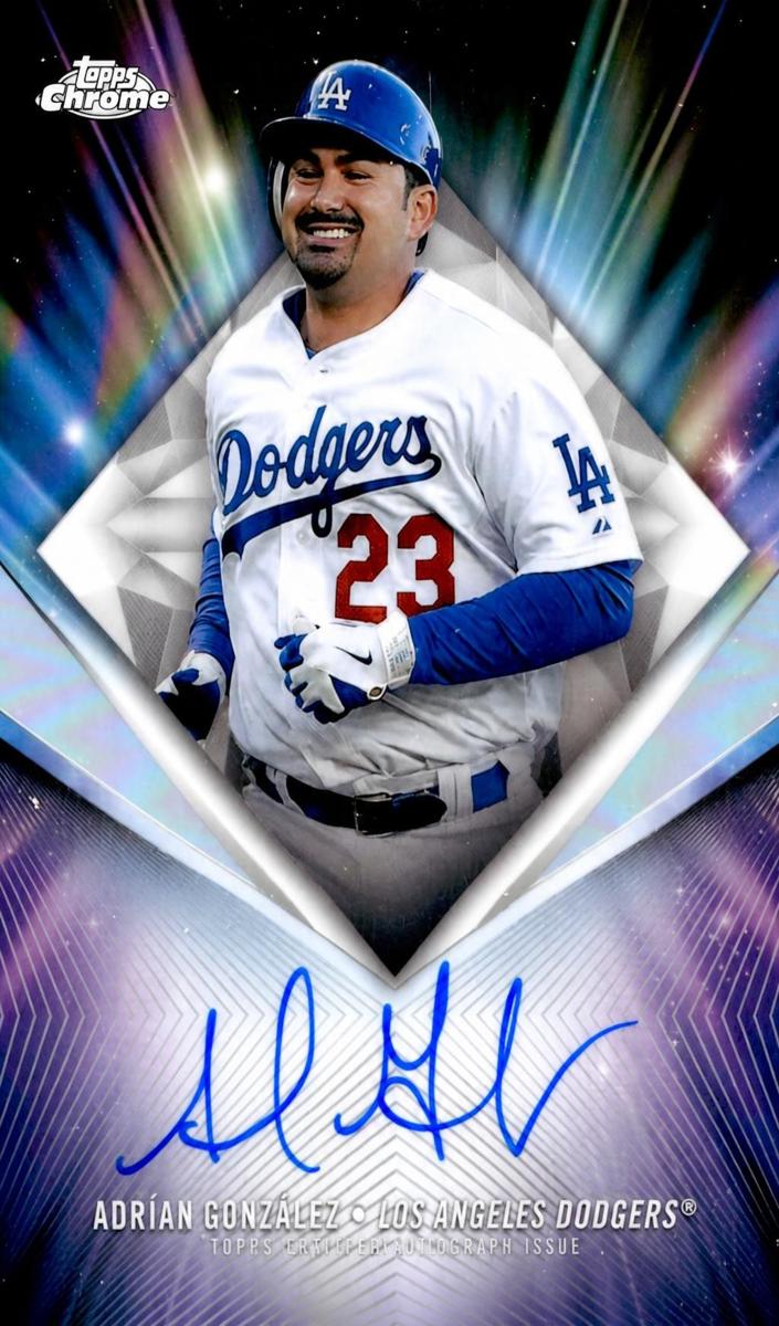 2026 Topps Chrome Adrian Gonzalez #75D-AG card
