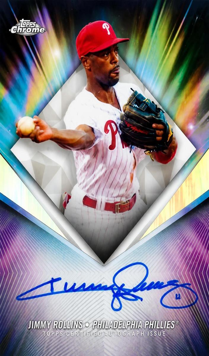 2026 Topps Chrome Jimmy Rollins #75D-JI card