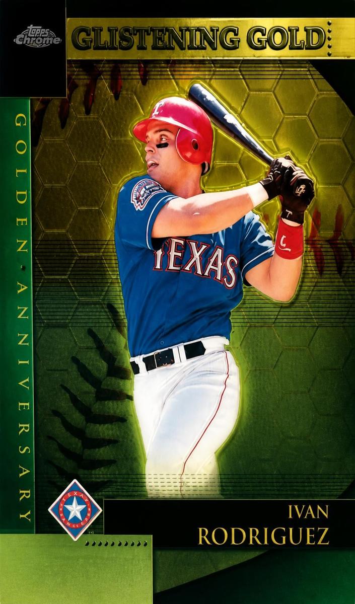 2001 Ivan Rodriguez #GA25