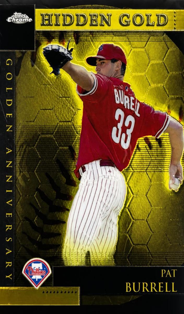 2001 Topps Chrome Pat Burrell #GA31 card