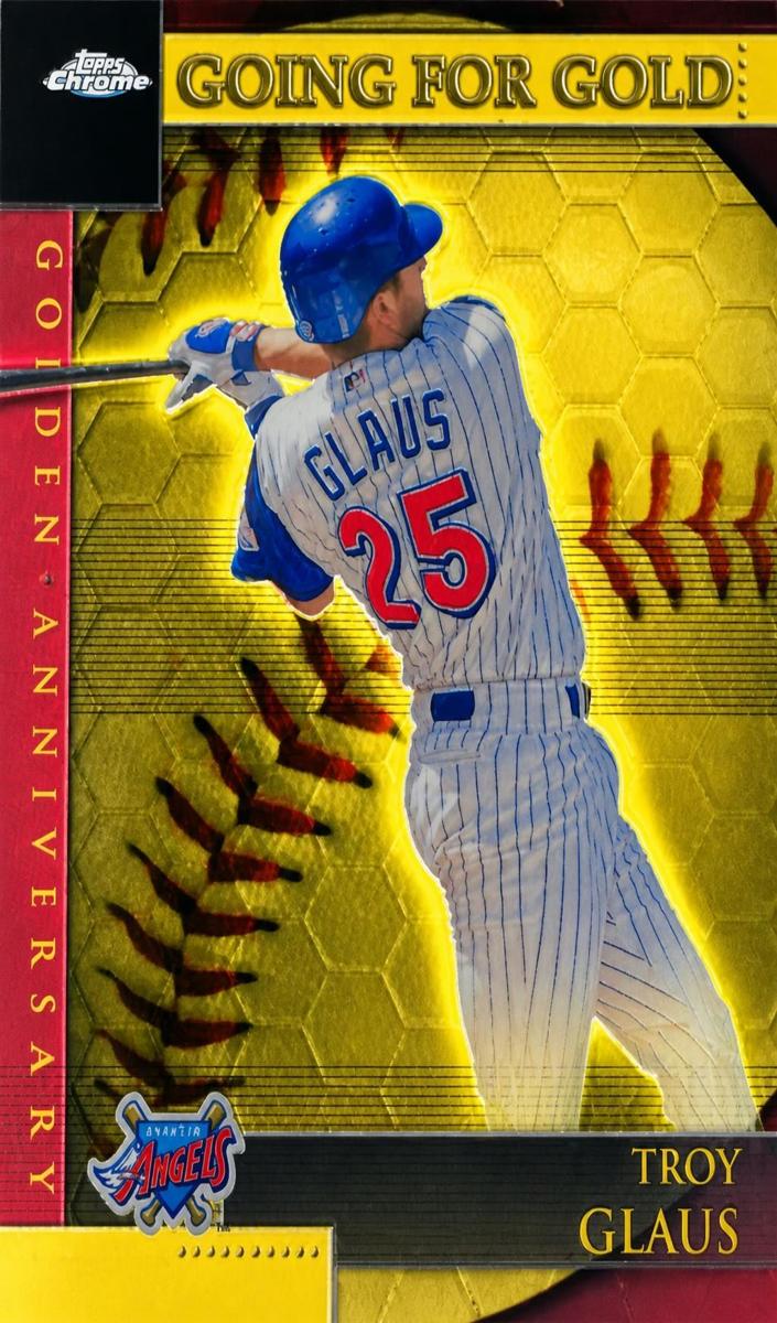 2001 Topps Chrome Troy Glaus #GA45 card
