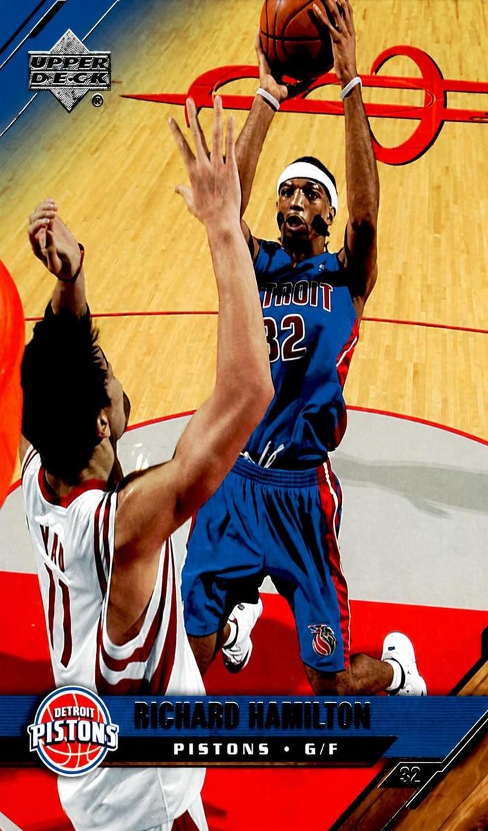 2005 Upper Deck Richard Hamilton #48 card