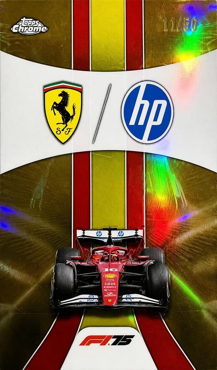 2025 Scuderia Ferrari HP [Gold Refractor] #175