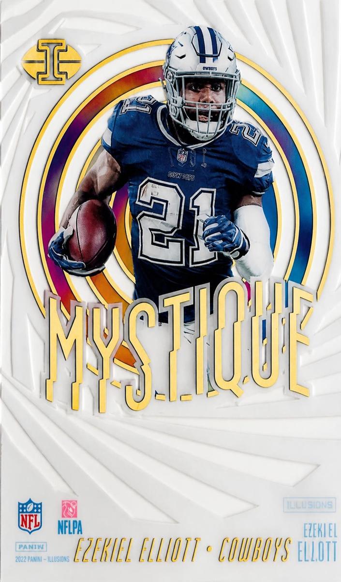 2019 Panini Illusions Ezekiel Elliott [Red] #MYS-EZE card
