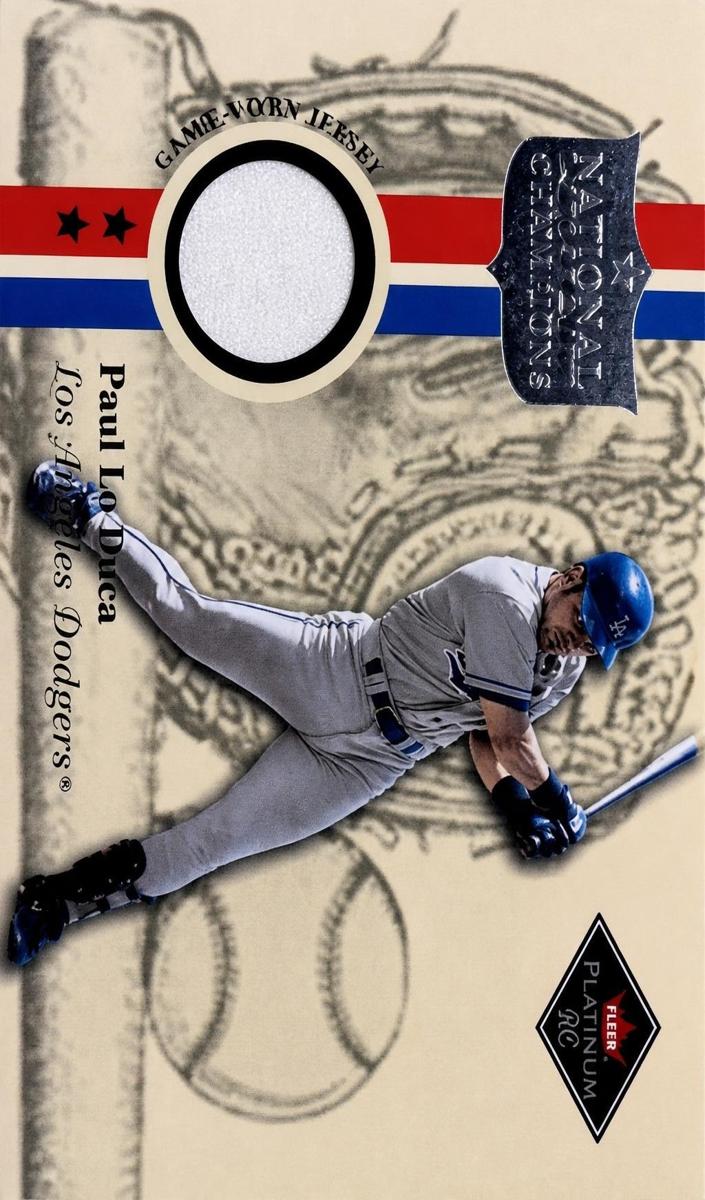 2001 Fleer Platinum Paul Lo Duca #NNO card
