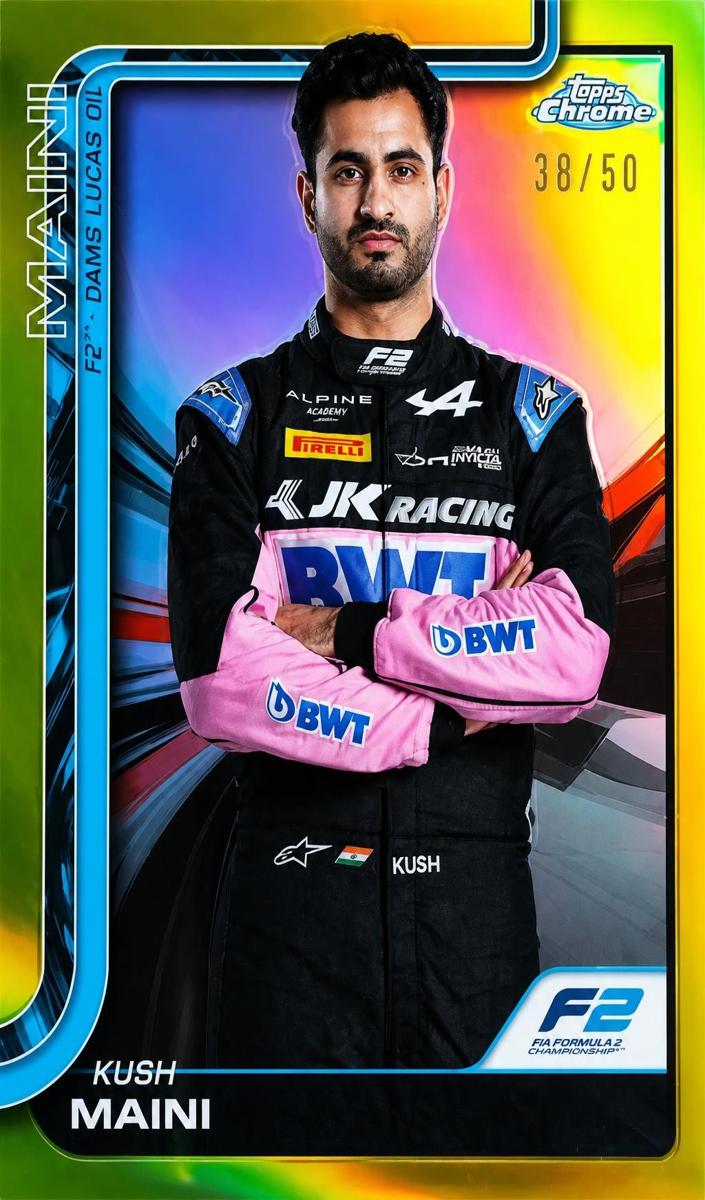 2025 Kush Maini [Gold Refractor] #32