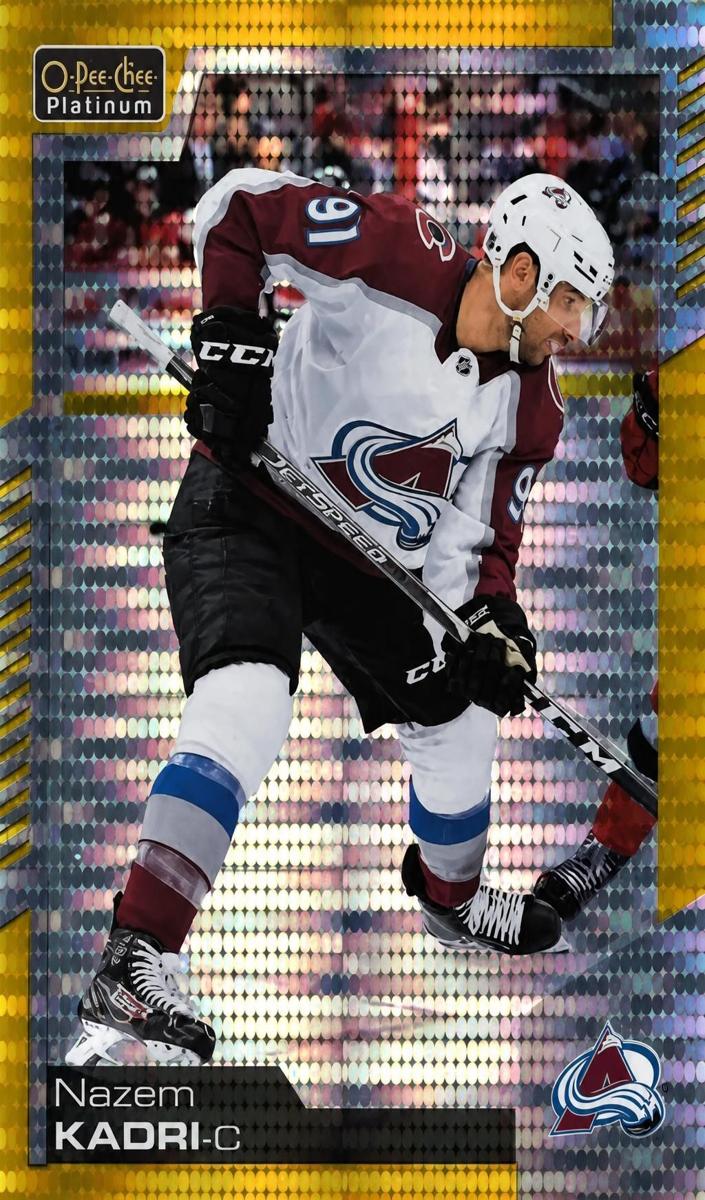 2020 O-Pee-Chee Platinum Nazem Kadri #91 card