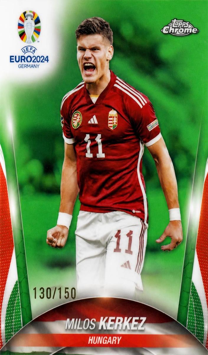2024 Milos Kerkez [Neon Green Refractor] #130
