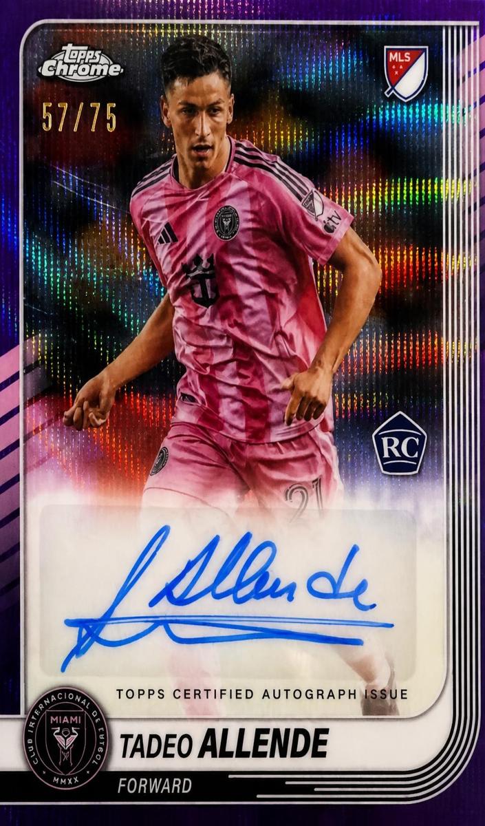 2025 Tadeo Allende [Purple Wave Refractor] #CA-TA