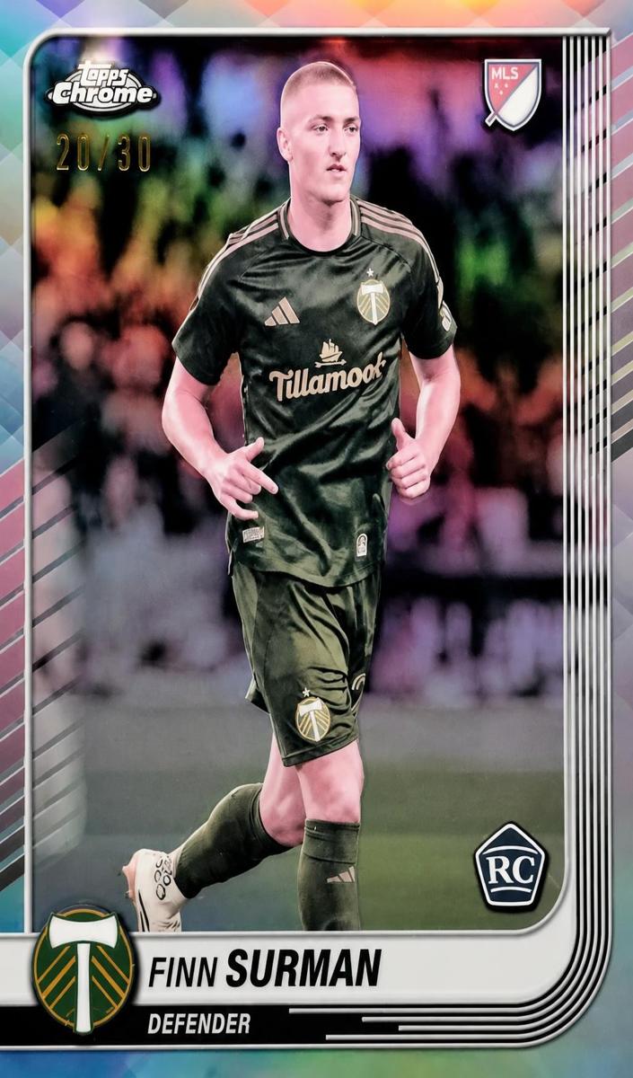 2025 Finn Surman [Pearl Refractor] #160