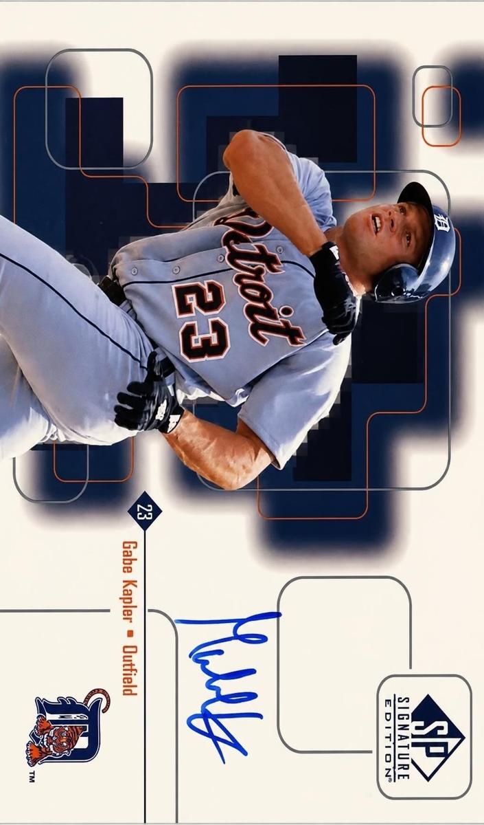 1999 SP Signature Edition Gabe Kapler #GK card