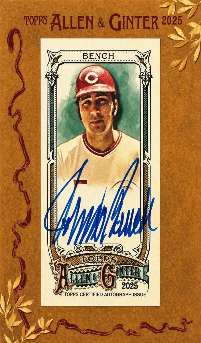 2025 Johnny Bench #MA-JB