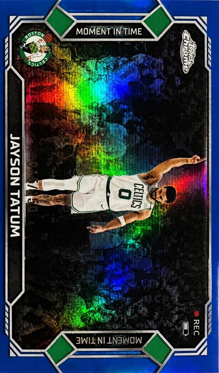 2025 Jayson Tatum [Blue Refractor] #MT-6