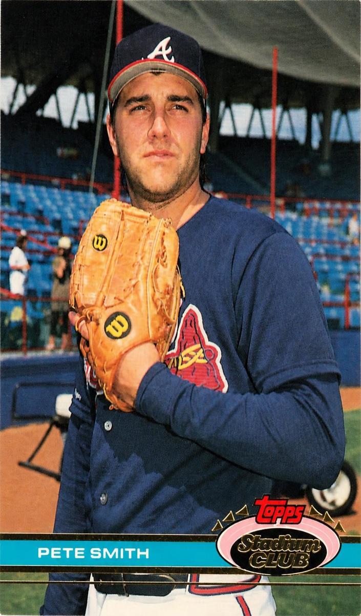1991 Topps Stadium Club Pete Smith #519 card