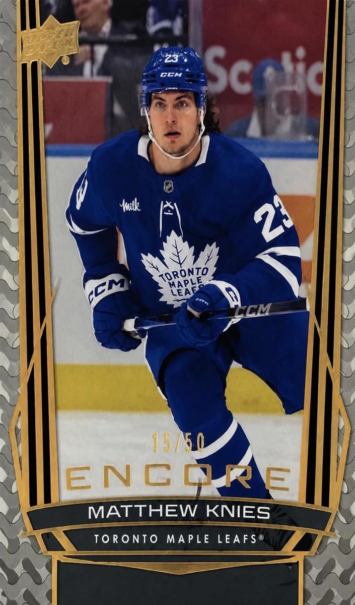 2025 Upper Deck Matthew Knies [Gold] #E-31 card