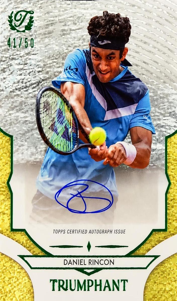 2025 Daniel Rincon [Hard Court Blue Foil] #58-A