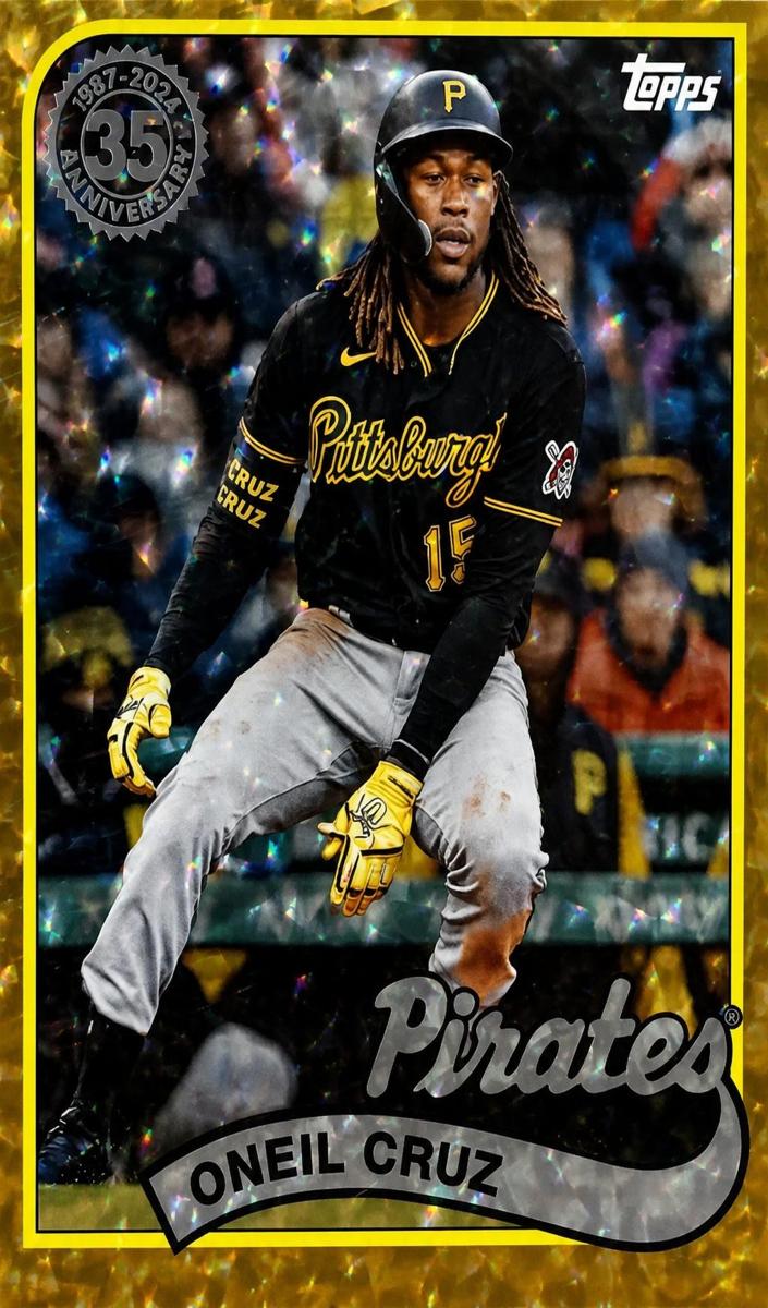 2024 Oneil Cruz [Gold Foil] #89B-60