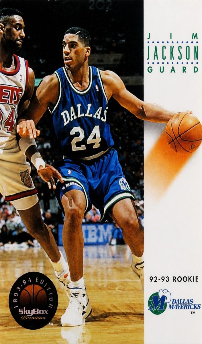 1993 Skybox Premium Jim Jackson #57 card