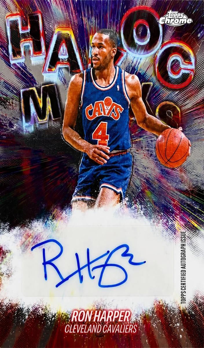 2025 Topps Chrome Update Ron Harper #HM-RON card