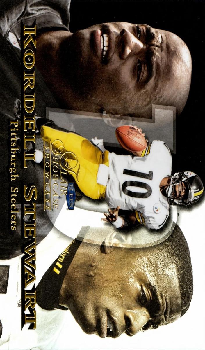 1999 Flair Showcase Kordell Stewart #155 card