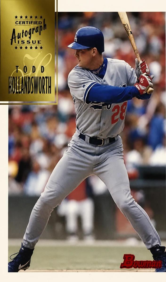 1997 Bowman Todd Hollandsworth #CA39 card