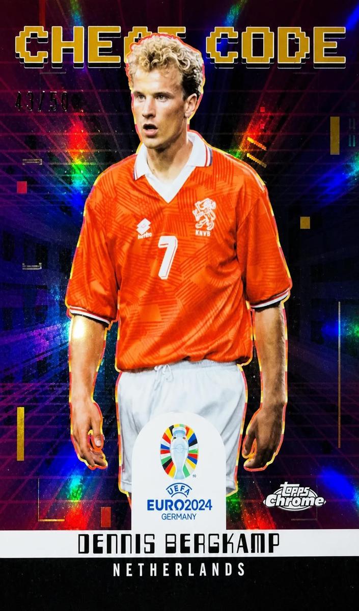 2024 Dennis Bergkamp [Gold Refractor] #CC-11