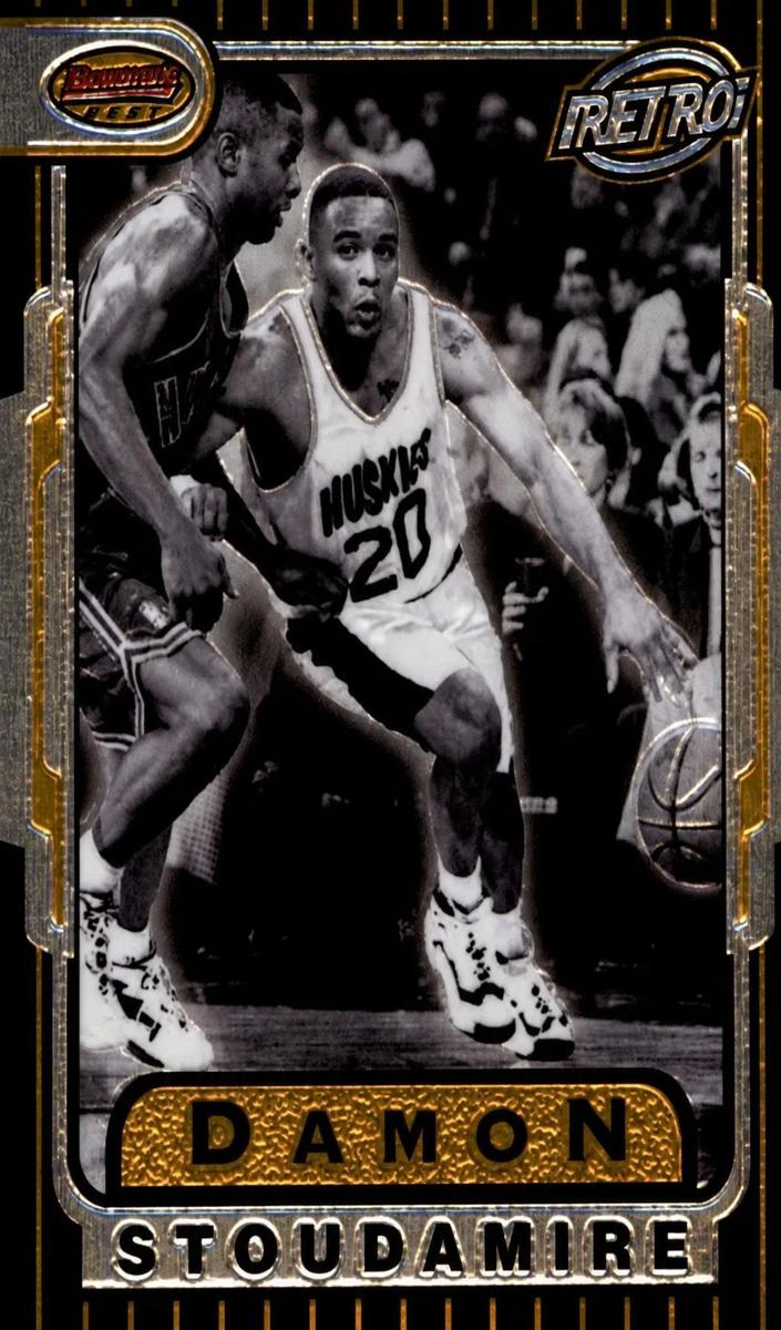 1996 Damon Stoudamire [Atomic Refractor] #TB18