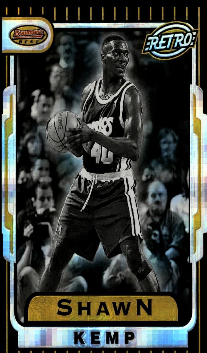 1996 Shawn Kemp [Atomic Refractor] #TB7