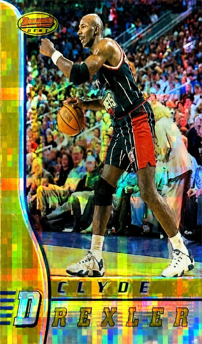 1996 Clyde Drexler [Atomic Refractor] #75