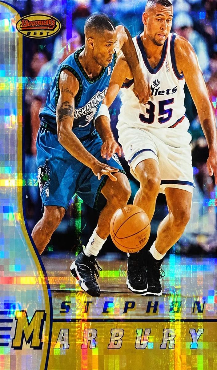 1996 Stephon Marbury [Atomic Refractor] #R2