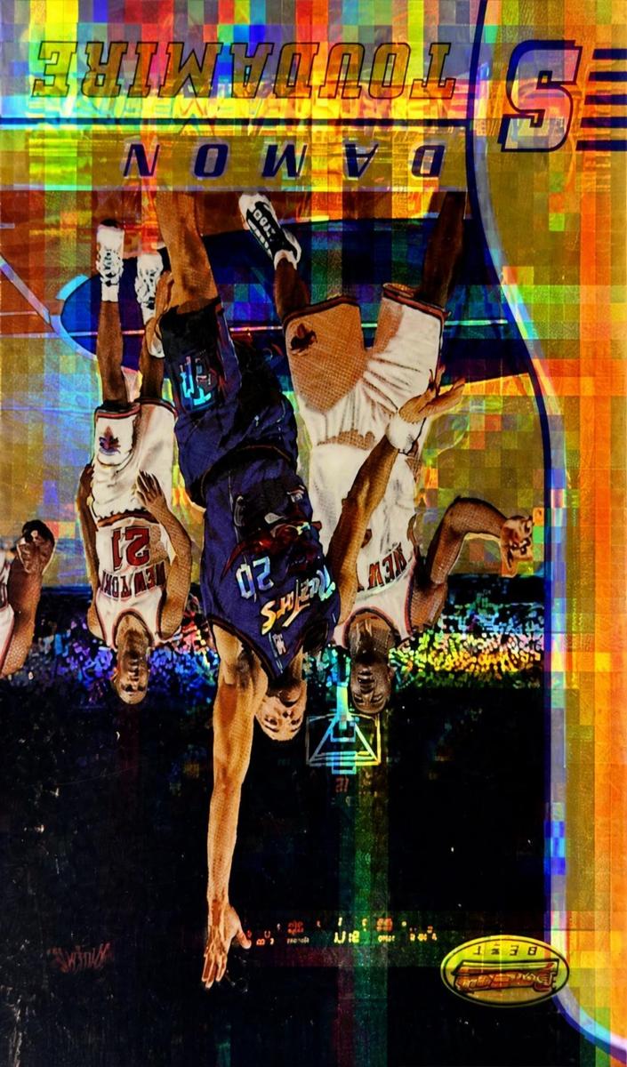 1996 Damon Stoudamire [Atomic Refractor] #25