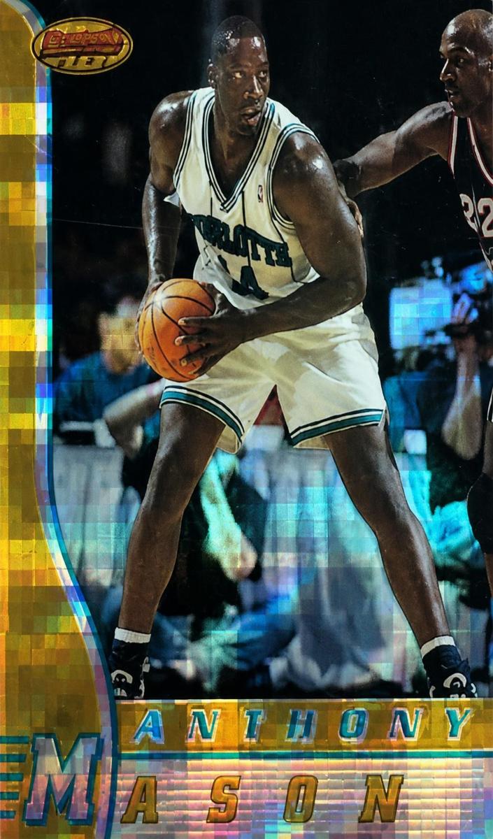 1996 Bowman's Best Anthony Mason #34 card