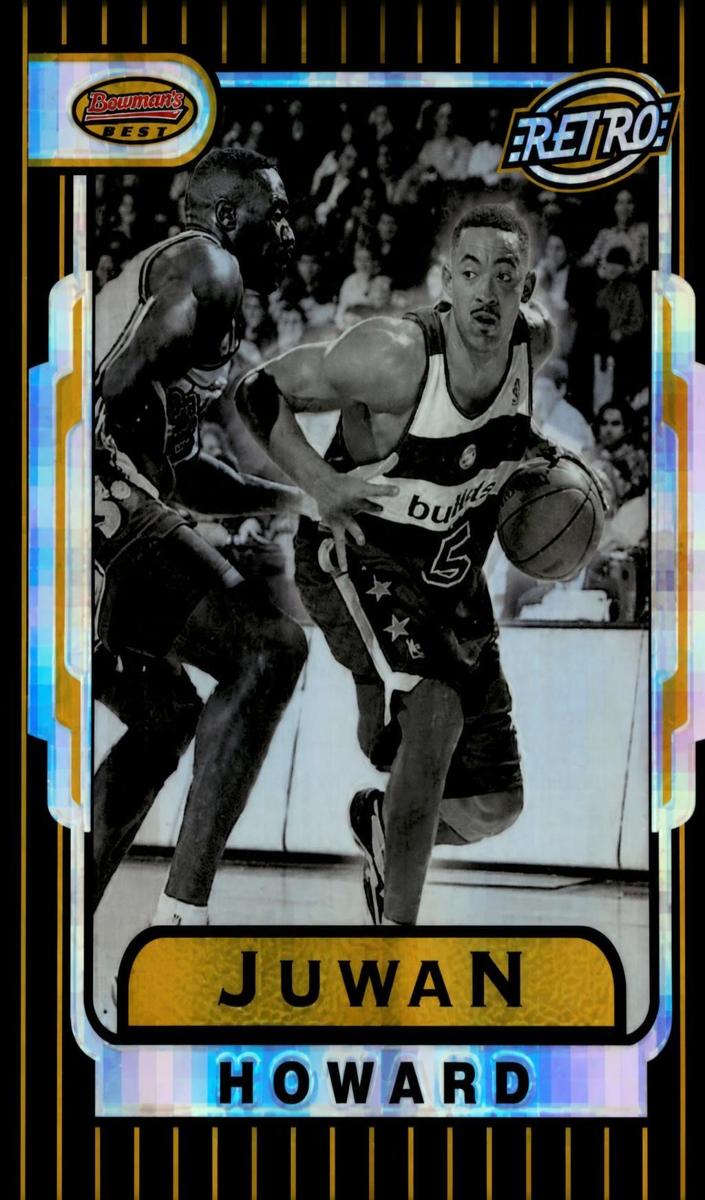 1996 Juwan Howard [Atomic Refractor] #TB20